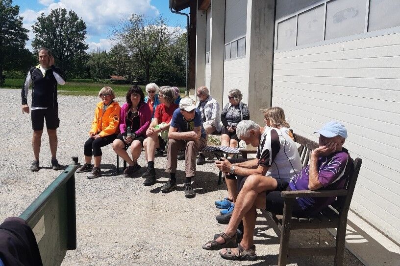 18.05.2024 BRUCKER LAND Radltour zum Natur­land­betrieb Wallner